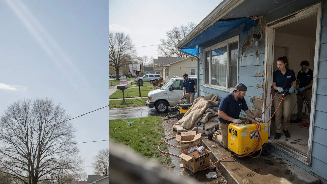Basement Flood Cleanup in Gambier, OH near me